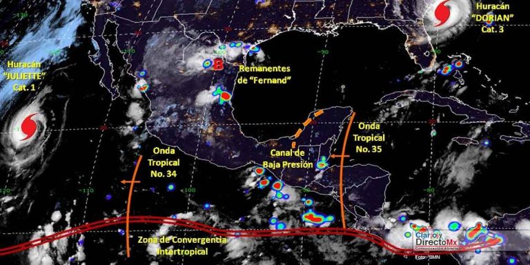 Dorian da paso a otra tormenta tropical llamada Gabrielle