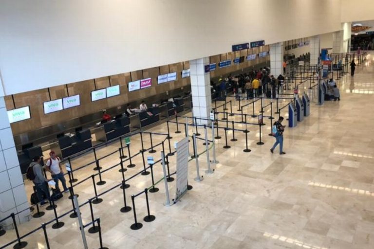 Aeropuerto de Veracruz instala módulo solo informativo por coronavirus