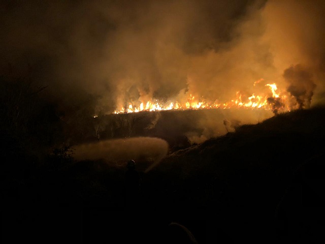 Elementos de Protección Civil de Medellín logran controlar incendio