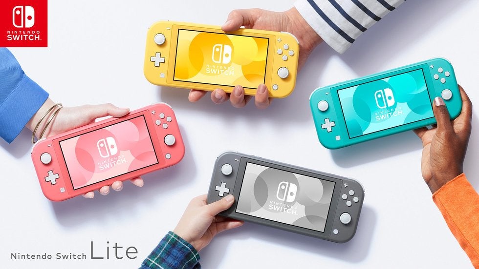 Nintendo Switch Lite estrenará nuevos colores el 3 de abril