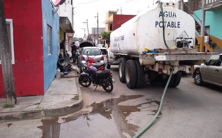 Ayuntamiento de Alvarado apoya a la ciudadanía ante la escasez de agua