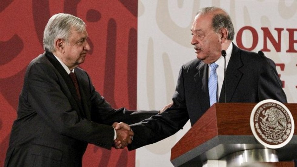 Slim, Baillères y Larrea apoyan plan económico ante coronavirus