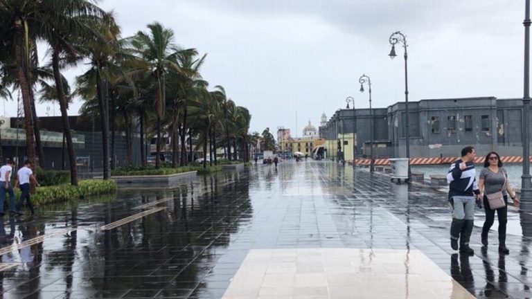 Prevén lluvias y norte para Veracruz-Boca del Río para mañana