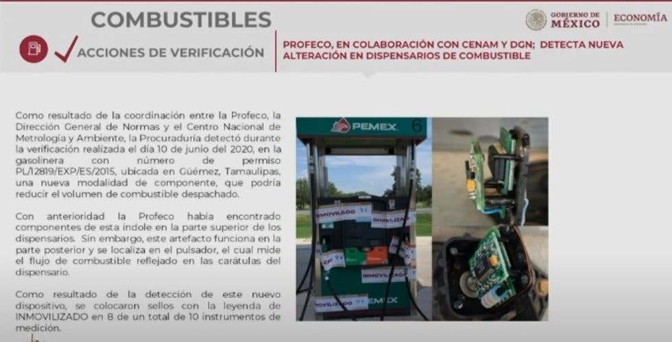 Profeco detecta nuevo dispositivo para 'robar' gasolina a consumidores