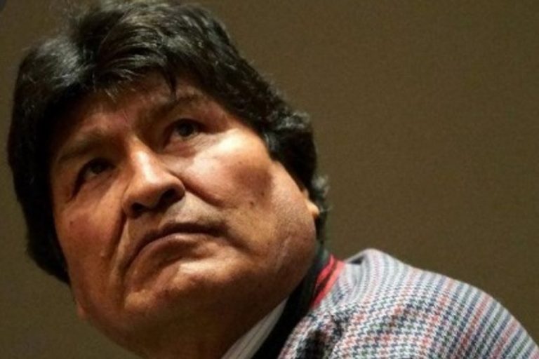 Ex presidente de Bolivia Evo Morales da positivo a COVID-19