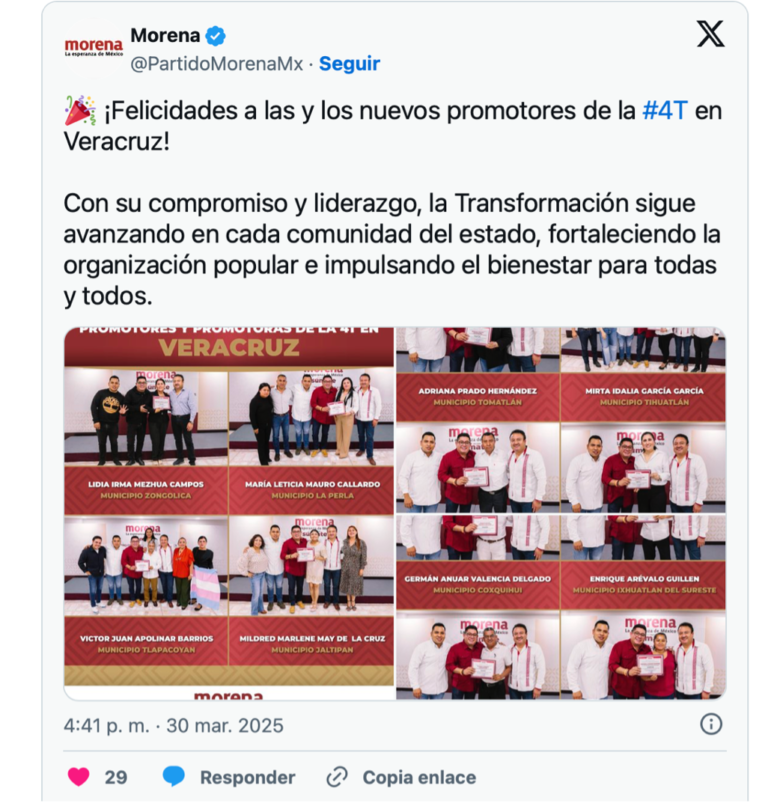 MORENA EL CLARIN VERACRUZANO