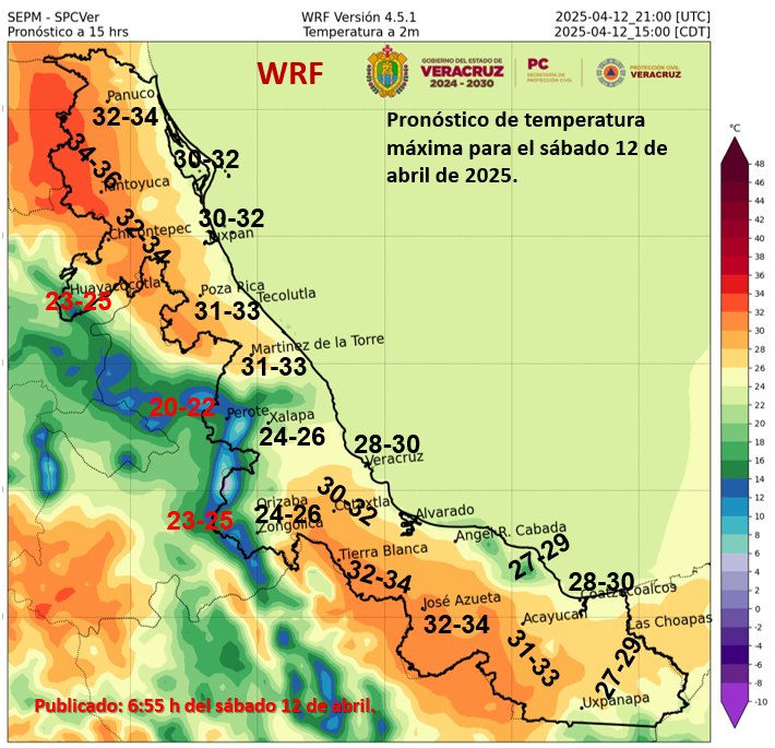 clima el clarin veracruzano