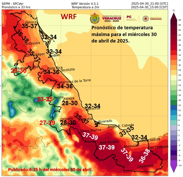 CLIMA EL CLARIN VERACRUZANO