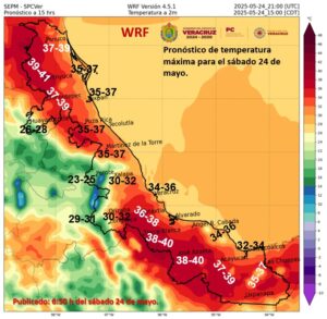 clima el clarin. veracruzano