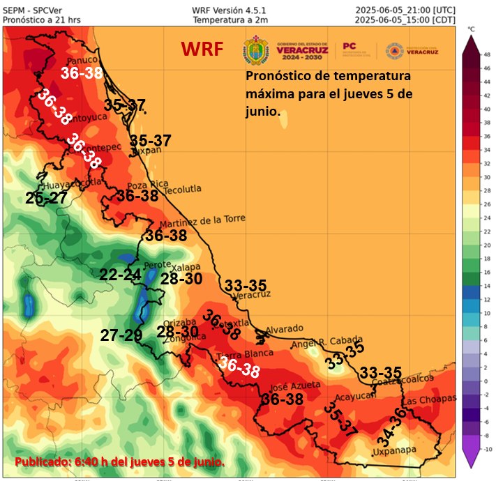 CLIMA EL CLARIN VERACRUZANO